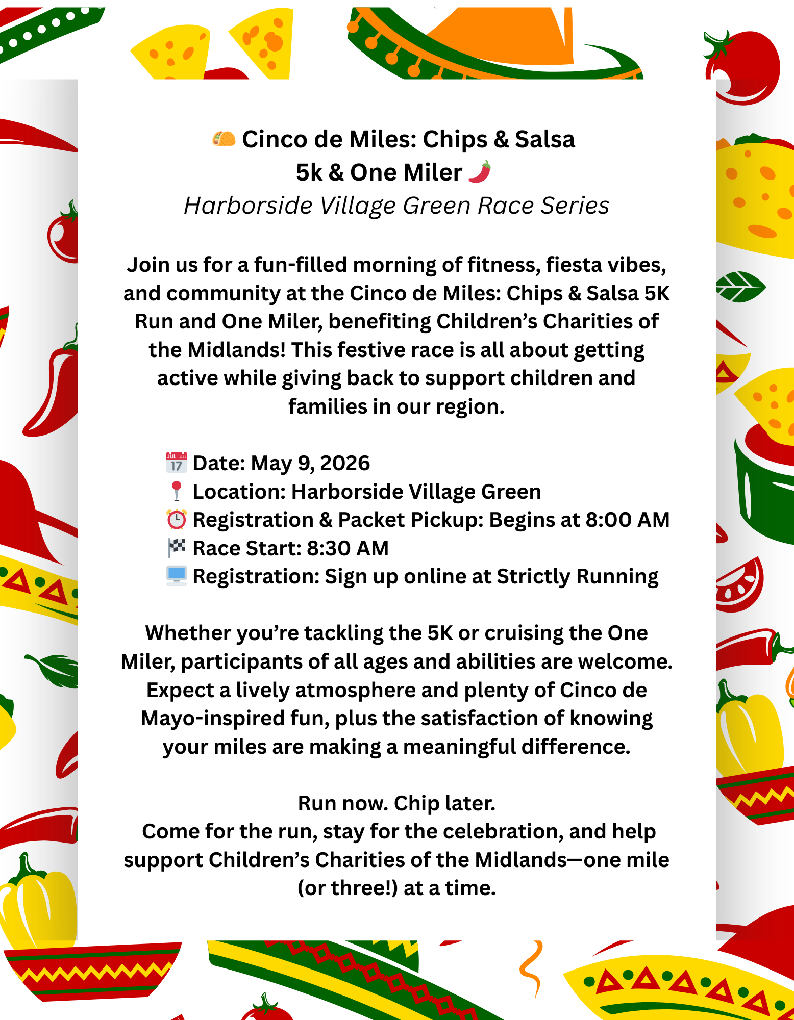 Cinco de Miles race write-up
